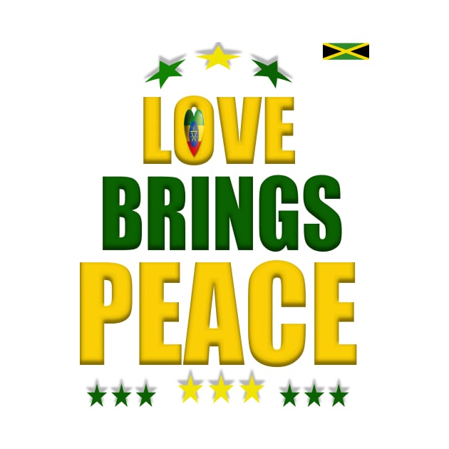 Peace & Love, Good Vibes, Reggae, Jamaica, Rasta by alzo