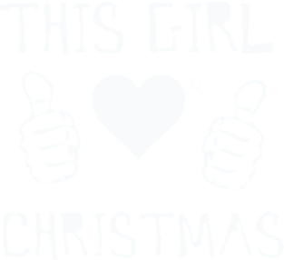 This Girl loves Christmas – Christmas Magnet