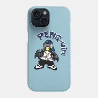 PENG PENGUIN. Cool, cute cartoon penguin Phone Case