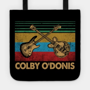 Graphic Proud O'Donis Name Guitars Birthday 70s 80s 90s Tote