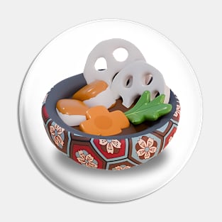 3D JAPANESE FOOD 7 Pin