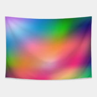 blue green red yellow  texture abstract design Tapestry