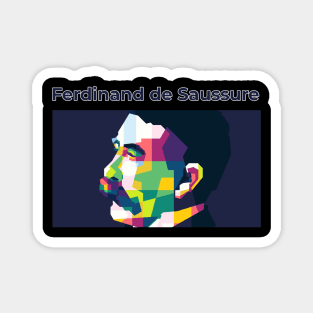 Ferdinand de Saussure Magnet