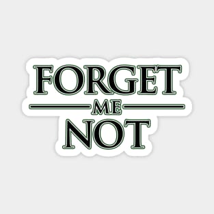 Forget Me Not Magnet