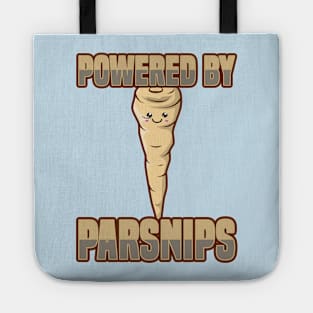 Powered By Parsnips - Vegan Kawaii Parsnip Tote