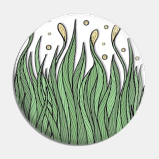 Dancing Grass Pin