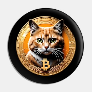 Hodl Cat Pin