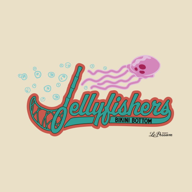 Bikini Bottom Jellyfishers by LePossum