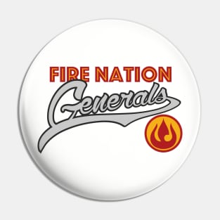 Fire Nation Generals Pin