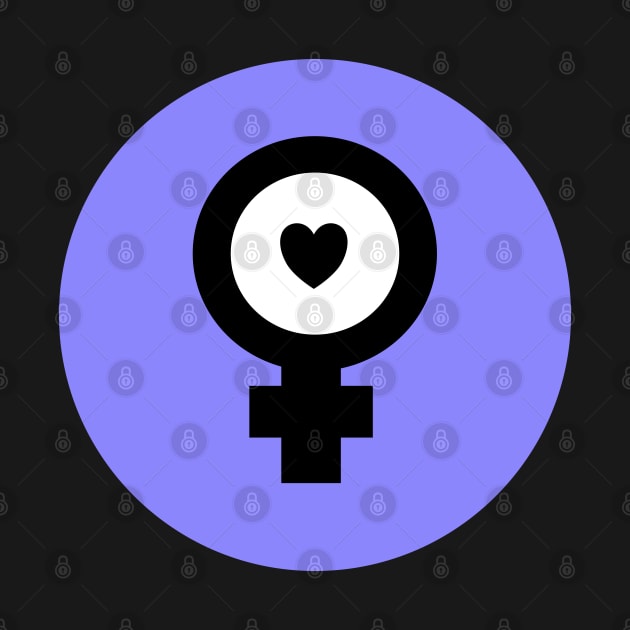 Feminist Symbol Icon by InspireMe