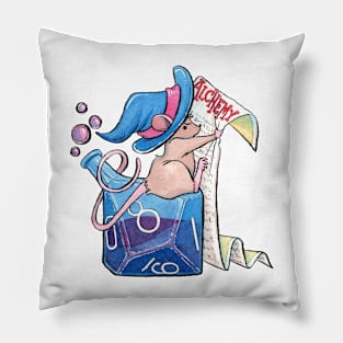 Alchemist Mouse Dungeons and Dragons Inspired Bottle Pillow