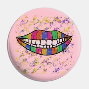 Sinister Grin Pin