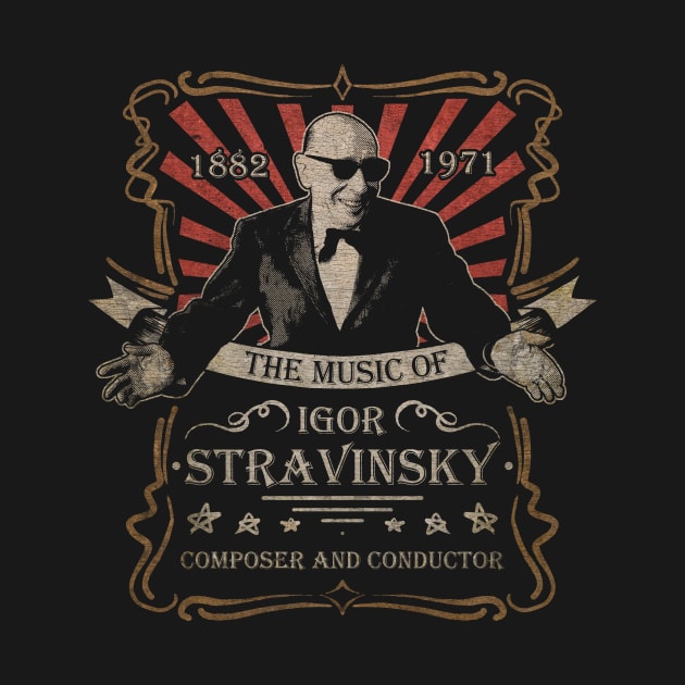 Igor Stravinsky Vintage by PAPER TYPE