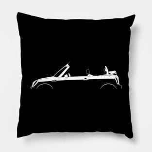 Mini Cooper Cabrio (R52) Silhouette Pillow