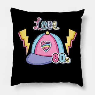 i love 80s Pillow