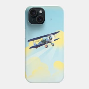 Vintage American Bi plane Phone Case