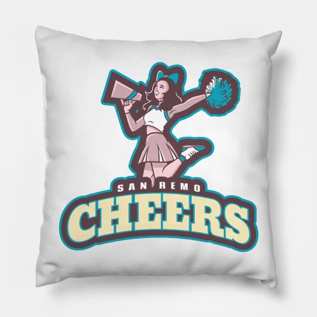 eSport Gaming Team cheerleader Pillow by Steady Eyes
