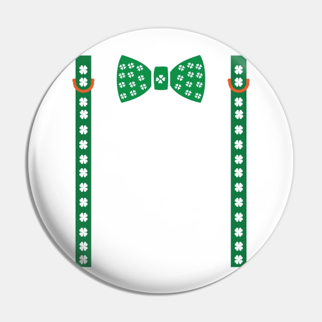 Shamrocks shoulder strap Pin by CindyS