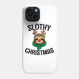 Gift For Sloth Lovers Slothy Christmas Phone Case