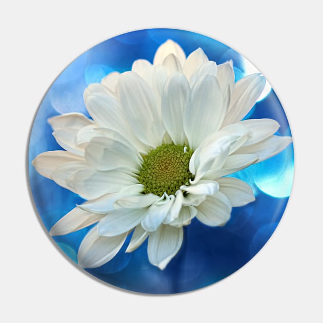 Celebrating Blue & White Pin by micklyn