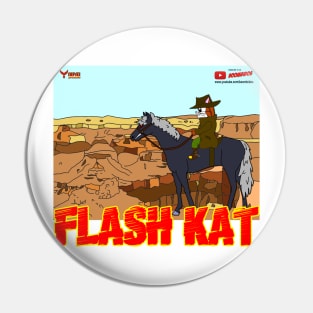 Flash Kat Pin