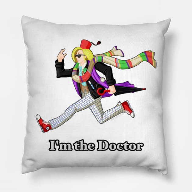 I'm the Doctor Pillow by Bribritenma