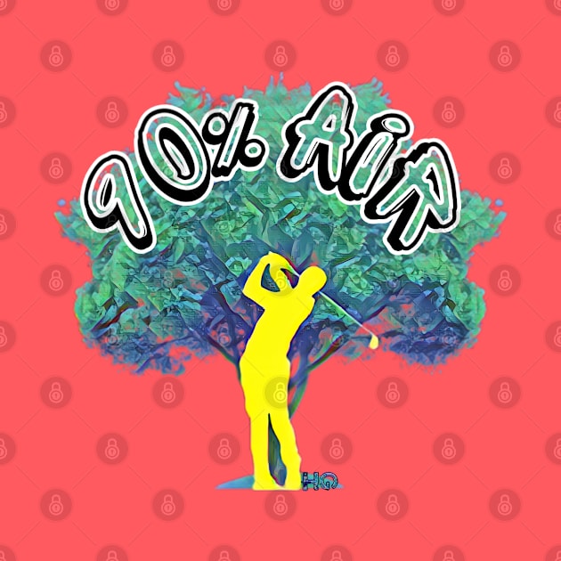 Trees are 90% Air : Hipster Golf by Kitta’s Shop