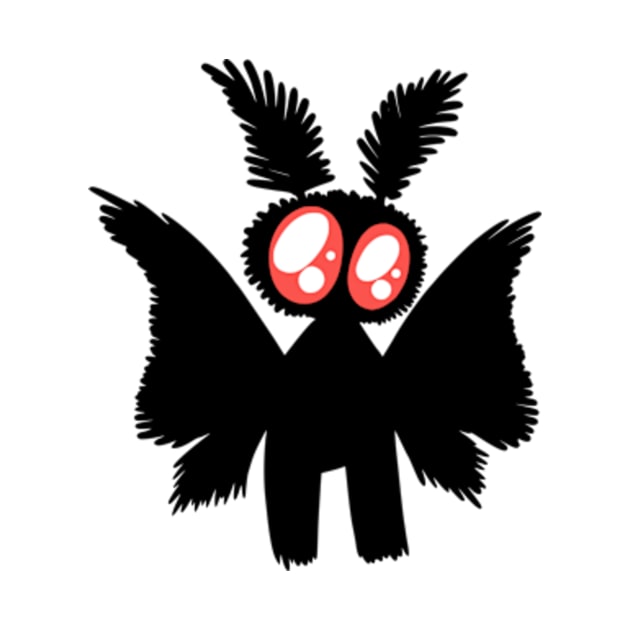 Cute Little Mothman by JadedOddity