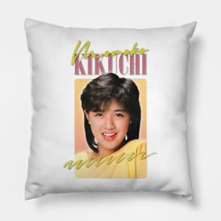 Momoko Kikuchi // Retro 80s Fan Art Design Pillow