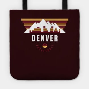 Mile High Gold Nuggets, Denver Basketball Playoffs Tote