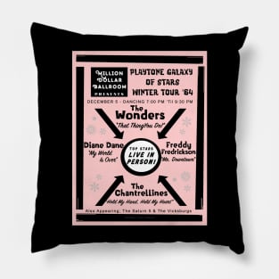 Galaxy Of Stars Winter Tour '64 Pillow