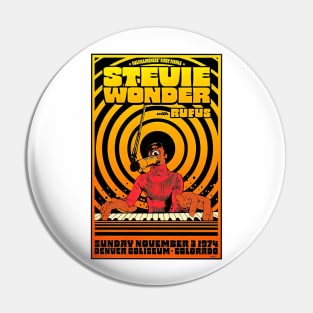 Stevie wonder Pin