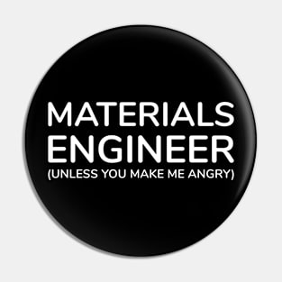 materials engineer Pin