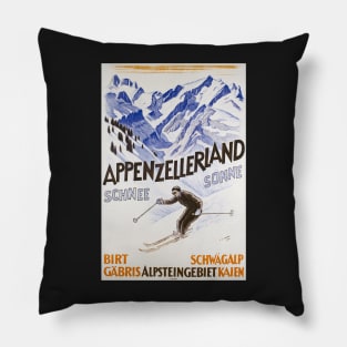 Appenzellerland,Schnee Sonne,Switzerland Pillow