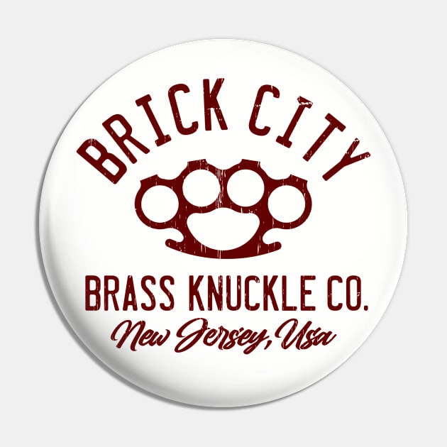 Brick City Brass Knuckle Co. Pin by LILNAYSHUNZ