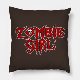 Zombie Girl Pillow