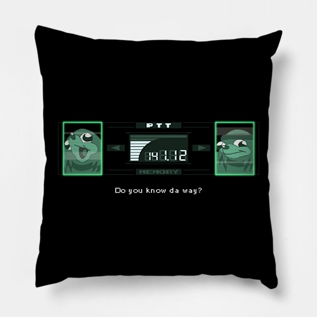 Do You Know Da Way, Snake? Pillow by CCDesign