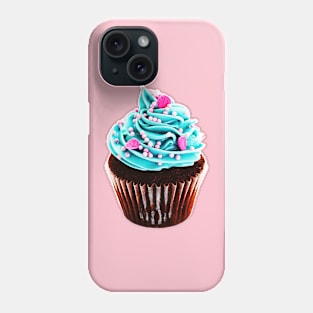 Cupcake skull Phone Case