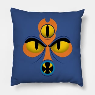 School Mascot By Day & Night Pillow