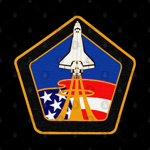 Black Panther Art - NASA Space Badge 128 by The Black Panther