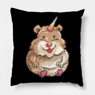 Hamster Unicorn Pillow