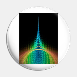 Gravitational ripples abstract (C047/4717) Pin