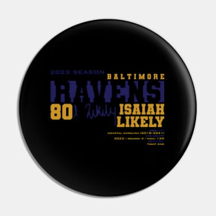 Likely - Ravens - 2023 Pin