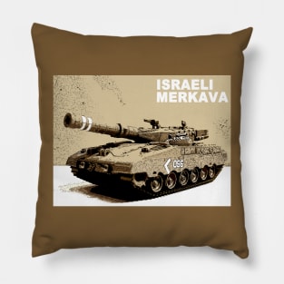 Israeli Merkava Tank (Tan) Pillow