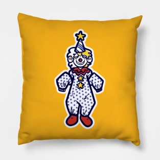 Kidcore Clown Pillow