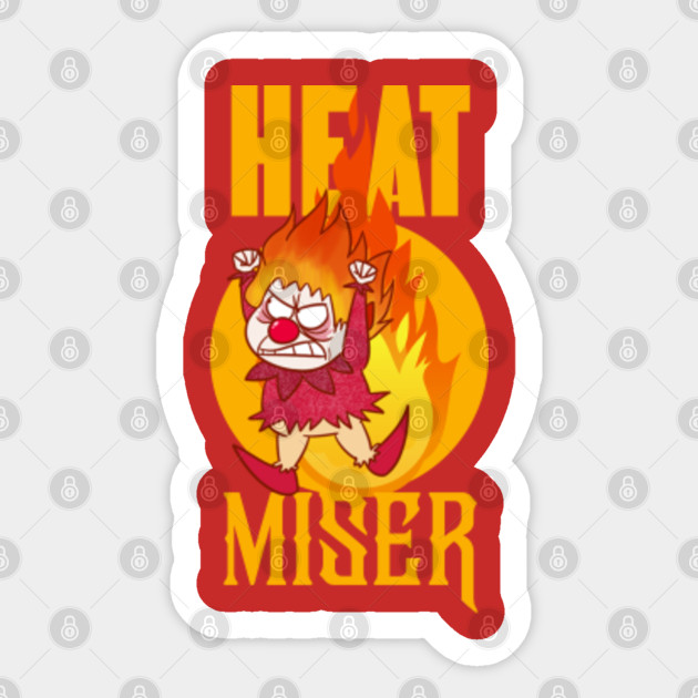 heat miser angry - Heat Miser - Sticker