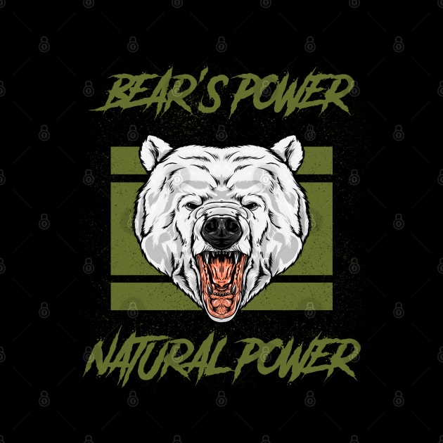 Wild bear natural habitat by Storeology