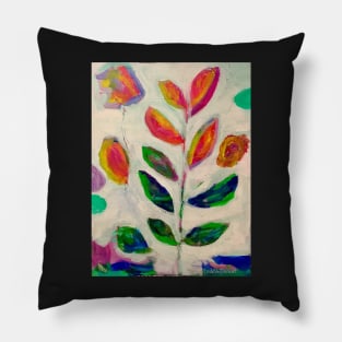 Peeking Petals Pillow