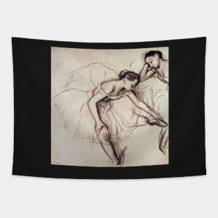 Two dancers resting Tapestry