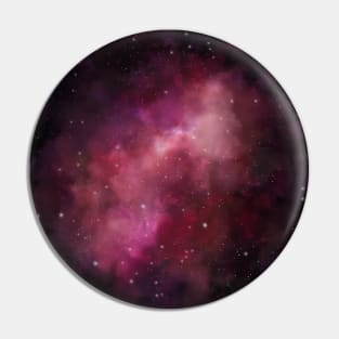 Pink galaxy Pin